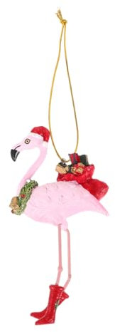 Garneck Flamingo Weihnachtsbäume Hängen Weihnachtsmann Flamingo Weihnachtsschmuck Party Dekorationen