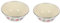OFFSCH Cuenco De Hierro Esmaltado Vintage 2 Piezas Palangana De Cocina Antigua Sopera Frescura Lavable