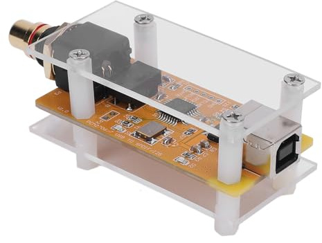 YWBL-WH PCM2706C USB Sound Card mit Gekrümmtem PCB -Design für eine Bessere Leistung USB für Koaxiale Soundkonverter für Musikbegeisterte