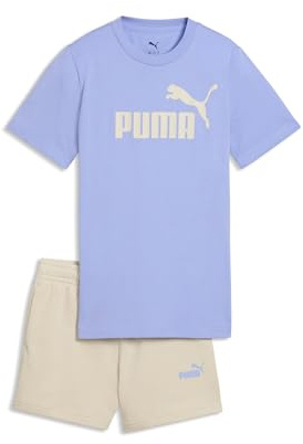 Puma Mädchen ESS No.1 Logo Tee and Shorts Set G Gestrickte Anzüge (1er Pack)