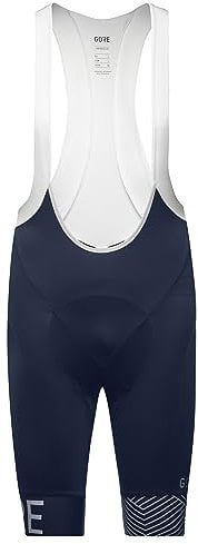 GOREWEAR C5 Opti Salopette corta+, Orbit Blue/White, XXL
