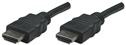 MANHATTAN High Speed HDMI Cable, Male to Male, 33 ft, Double Shielded, 1080