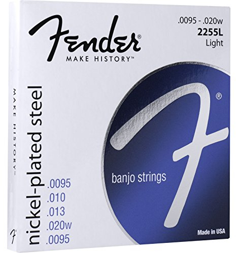 Fender Nickel Plated Steel Banjo Light Strings