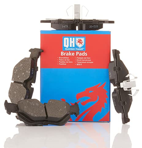 Quinton Hazell Brake Pad Set - 4 OEM Quality Direct Fit Replacement Brake Pads for Single Axle - Rear - BP1479