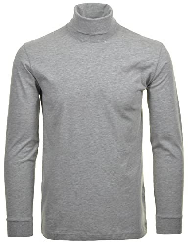 Ragman Herren Unterzieh Rolli, Grau-melange, XL