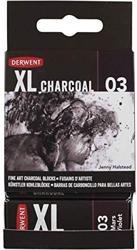 Derwent - X-Large Charcoal Block - Violet