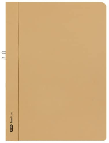 Elba Klemmhefter A4, Smart Line, ohne Vorderdeckel, Karton, chamois, 50 Stück