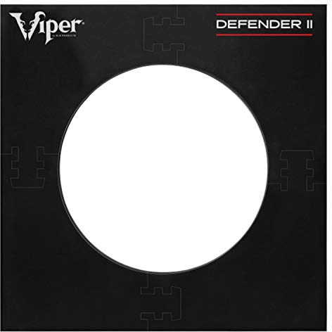 Viper Wall Defender Ii Dartboard Surround Dartscheibe, Schwarz, 4.5 x 16.8 x 16.8