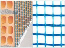 Intermas Nets - Malla Fibra Vidrio Revoco(Mortero) Azul 1X50 Mt