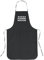Geschenke mit Namen Grillschürze, Chefkoch mit Aufdruck 5 STERNE KÖCHIN, schwarz, aus Baumwolle, One Size
