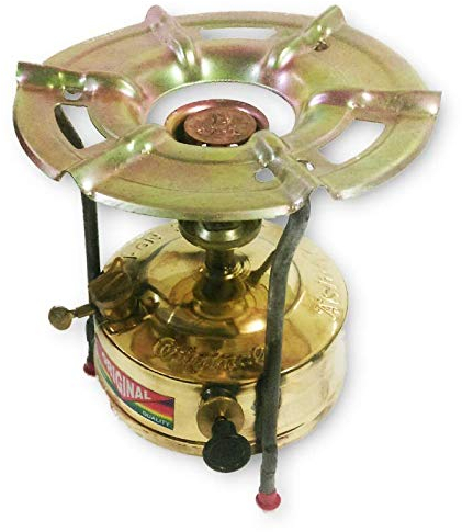 Poêle à Pression au kérosène en Laiton pour Camping, extérieur, pêche, réservoir de 1,5 l