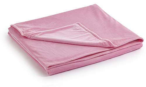 RelaxBlanket 60''x80'' Duvet Cover for Weighted Blanket | Premium Super Soft Minkey | Pink