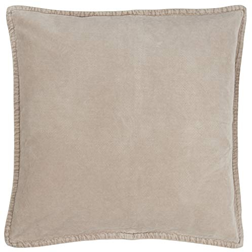 IB Laursen - Kissenbezug - Kissenhülle - Velour graunatur - Baumwolle - Samt - 50 x 50 cm