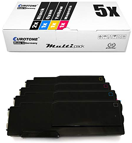 5X Müller Printware XXL Toner im Set für Xerox VersaLink C400DN C400N C405DN C405DNF C405N C-400 C-405 ersetzt 106R03528 106R03529 106R03530 106R03531