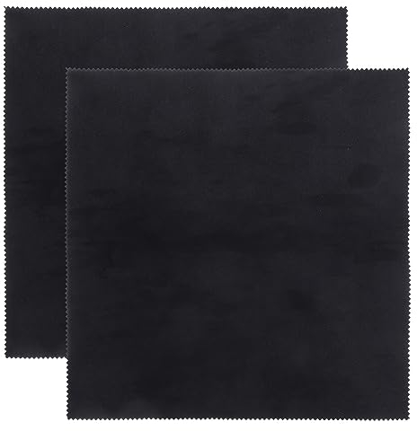 2pcs chiffon de nettoyage tissu de polissage argenterie 30 * 30cm pour l' l'or le laiton la plupart des autres métaux couleur aléatoire
