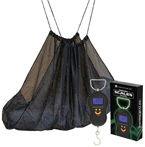 CARP COARSE FISHING DIGITAL SCALES AND FISHING WEIGHING SLING FISHING SET