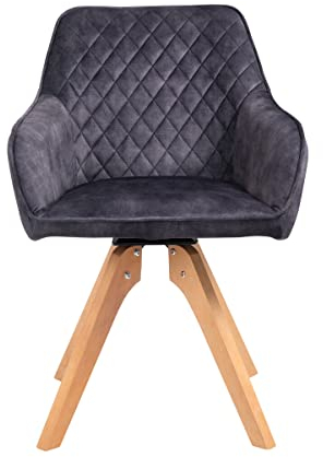 LaNatura Stuhl Armlehnstuhl Esszimmerstuhl Esszimmersessel Sessel Neu Schwarz Natur Buche