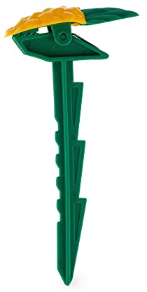 Legami Juego de 4 piquetas de sujeción para Toalla de Playa con Forma de piña, 3,8 x 13 cm, para Colocar en la Arena o en terrenos Suaves, multicolor, BCLIP0001, Talla única