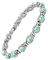 JEROOT Magnetarmband Damen Türkis, Elegant Magnetische Armbänder Stein Armband Verschluss Edelstahl Armband Magnet Damen Magnetarmband 3500 Gauss