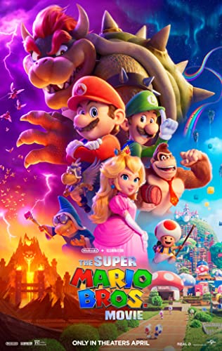 XIHOO Filmposter The Super Mario Bros. 2023, 40,6 x 61 cm, ungerahmt