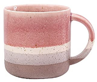 YDoLimmer Keramik Kaffeetasse Hohe Schönheit Keramik Tasse Tee Tasse Espresso Tasse 350ml Mark Kaffeetasse Weihnachten Hochzeit Valentinstag Jubiläum Geburtstagsgeschenk (Rot)
