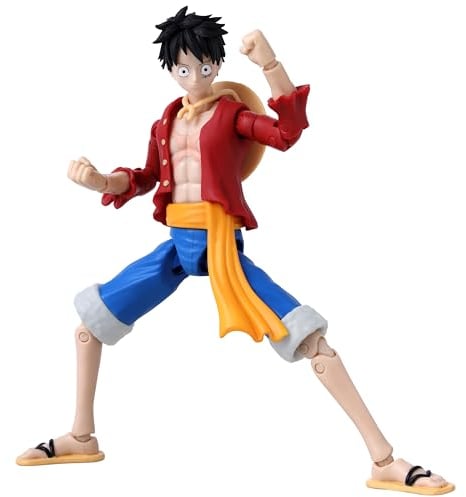 BANDAI – Anime Heroes – One Piece – Anime Heroes Figur 17 cm – Monkey D. Ruffy – 37008