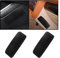 JNNJ 2 Stück Auto Konsole Pad, Auto Tür Armlehne Kissen und Beinpolster, Leder Knie Pad, Fahrerseite Konsole Knie Unterstützung Pad, Auto Innenzubehör(Weiß)