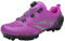 PENXZT Fahrradschuhe Damen MTB Schuhe Mountainbike Schuhe Kompatible SPD Cleats Atmungsaktive Outdoor-Fahrradschuhe,Lila,42 EU