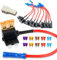 GUUZI 10 Stück 12–24 V Auto-Add-a-Circuit-Sicherung TAP-Adapter Standard APR ATO ATC Flachsicherungsset für Autos LKW Boote mit 3/5/7,5/10/15 Ampere Sicherung