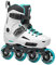 Rollerblade Lightning Damen Urban Inline Skate, Weiß und Aqua