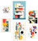 Nacnic 6er-Set Bauhaus Dekonstruierte Architektur Poster mit Designillustrationen zur Dekoration der Wände Ihres Zuhauses. Räume, Büro, Laden und Geschäft Format A3 und A4 Rahmenlos