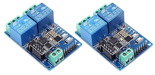 GERUI 2 stück 5VESP8266 Dual WiFi Relais IoT Smart Home Phone APP Fernbedienung Schalter