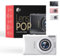 Lenspop 64 MP Digital Compact Camera with Flash, Digital Camera 8MP Sensor with Auto Focus Lens, Fixed - F/3.2 f=7.36mm, 18X Digital Zoom MP3 player 64MP Compact Digital Camera, 128 GB Memory Card