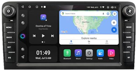 4G+64G Android 12 Car Stereo for Audi A3 8P 8P1 8V S3 RS3 Sportback with Wireless Carplay Android Auto, 8 inch Touchscreen Car Radio with Bluetooth GPS FM RDS SWC Rear Camera