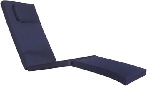 Kissen für Gartenliege, wasserdicht, Sitzkissen Outdoor, Sonnenliege Auflage, für den Außenbereich, für Dampfgarer, hypoallergen, Terrassenmöbel