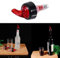 Optic Bottle Top 50mL Plastic Measuring Liquor Bottle Pourer Shot Bar Pub Wine Cocktail Dispenser Hot Shot Optic (Red)