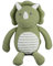 FLUFFYFUN 100% Bio-Baumwolle Kuscheltier Baby Dinosaurie Grüner 18 cm - Stofftier für Neugeborene