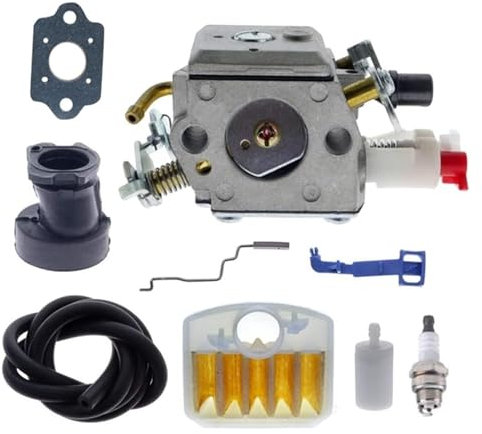 Carburetor Filter Air For H&usqvarna 340 345 346 XP 350 351 353 Chainsaw Replace C3-EL18B 503283208 Single Tube Carburetor