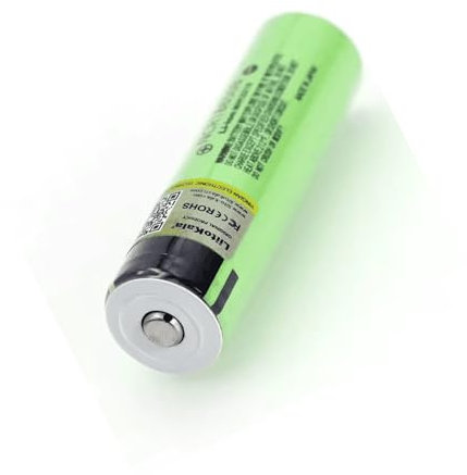 Batteria 18650 Ricaricabile 3,7V 3400mAh reali professionale per pannelli solari telecamere torcie telecomandi ecc