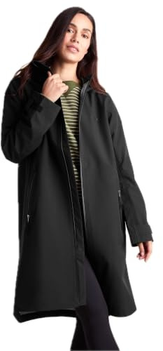 TOG24 Nova Womens Breathable Waterproof Jacket, Hood Rain Zip | 100% Polyester, Coat, Water-repellent finish, Pockets, School