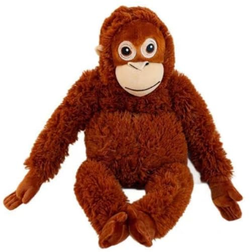 Tikwisdom Punch AFFE Plüsch Spielzeug, Punch der AFFE weiche Gefüllte Tiere werfen Kissen, Kuschel Orangutan weiche Teddy Plüsche Gefüllte Tiere waschbares Geschenk für Kinder (40cm)