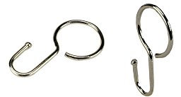 Liedeco Seilhaken für Spannseile, Seilspanngarnituren, 20 Stk vernickelt