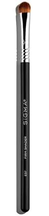 Sigma Beauty Professional E57 Firm Shader Brush – Professional Makeup Brush for Intense Applications or Controlled Finishes - Vegan Eyeshadow Brush for Fine Details (1 Brush)