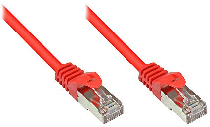 Alcasa RJ45-RJ45, m-m, 1.5m câble de réseau Rouge 1,5 m Cat5e SF/UTP (S-FTP)