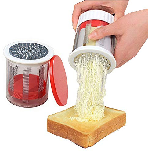 Buttermühle Reibe Cheese Grater Käsetrommelreibe Käsemühle Käsehobel Toast Kekse Nudeln Glatt streichfähige Schokoladen Buttermühle-Schneider