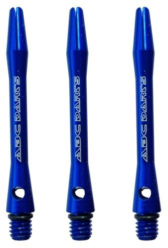 ABC Darts - Aluminum Dart Schäfte Set mit O-Ringe - 4 sätz Dart Shafts
