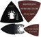 XXGO 102 Pcs Oscillating Tool Sanding Triangular Finger Pads Kits Compatible with Bosch Chicago Craftsman Dremel Fein Harbor Freight Makita Milwaukee Porter Cable Ridgid Ryobi Rockwell XG3102U