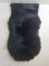 Householdfurnishing Lambskin Sheep Skin 100% Polyester Faux Fur Soft Door Mats Rug (Black, 60X110)