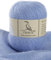 TEHETE 100% Angorawolle Garn zum stricken, Häkelgarn 38 Farben 325 Merter 50g 2-fädig je Knäuel,weich und leicht,Hellblau,825