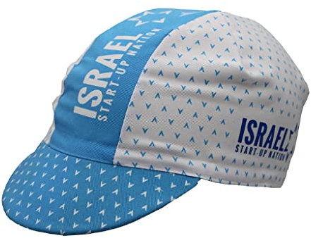 ICAK Israel Tel Aviv 2020 Pro Team Fahrradkappe (Blau/Weiß), Ica Katusha (Israel Startup 2020) (blau, weiß), Einheitsgröße/M